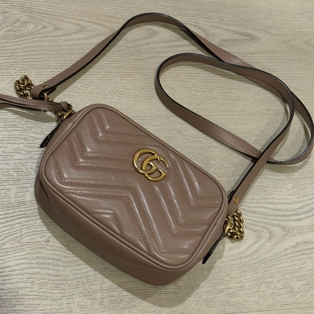 Gucci GG marmont small shoulder bag